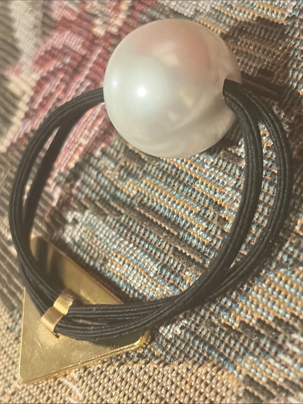 🐚 👱🏽‍♀️ 🆕  PRADA Hair Tie 🖤👱🏽‍♀️